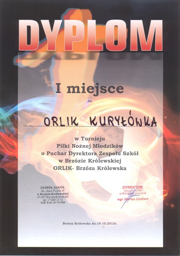 orlik turniej BK