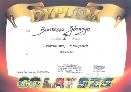 powiatowa gimnazjada